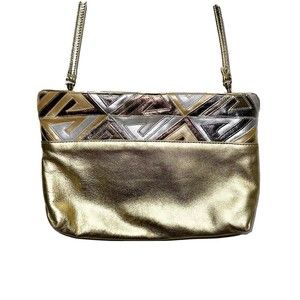 Vintage Gold Judi Simpson Bag Purse